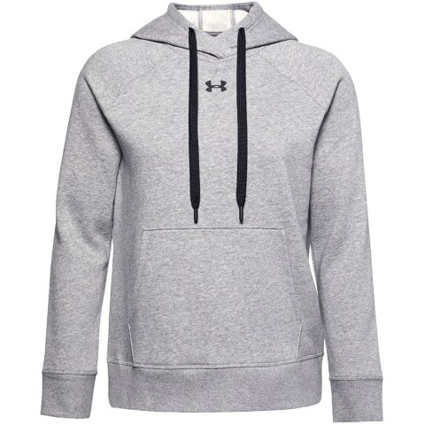 Bluza damska Under Armour Rival Fleece Hb Hoodie szara 1356317 035 Bluza damska Under Armour Rival Fleece Hb Hoodie szara 1356317 035