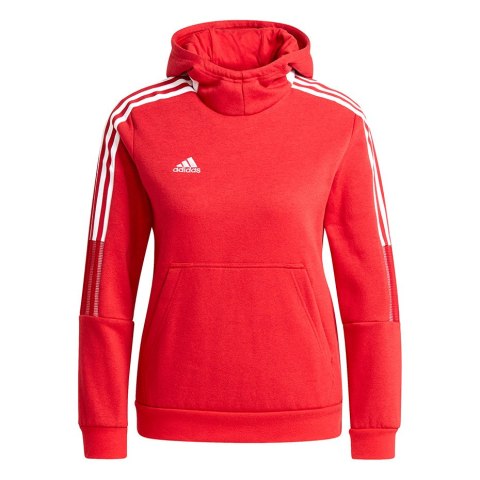 Bluza dla dzieci adidas Tiro 21 Sweat Hoody czerwona GM7338 Bluza dla dzieci adidas Tiro 21 Sweat Hoody czerwona GM7338