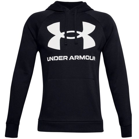Bluza męska Under Armour Rival Fleece Big Logo HD czarna 1357093 001 Bluza męska Under Armour Rival Fleece Big Logo HD czarna 1357093 001