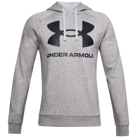 Bluza męska Under Armour Rival Fleece Big Logo Hd szara 1357093 011 Bluza męska Under Armour Rival Fleece Big Logo Hd szara 1357093 011