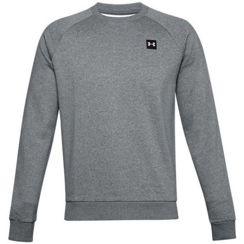 Bluza męska Under Armour Rival Fleece Crew szara 1357096 012 Bluza męska Under Armour Rival Fleece Crew szara 1357096 012