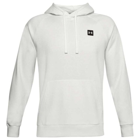 Bluza męska Under Armour Rival Fleece Hoodie biała 1357092 112 Bluza męska Under Armour Rival Fleece Hoodie biała 1357092 112