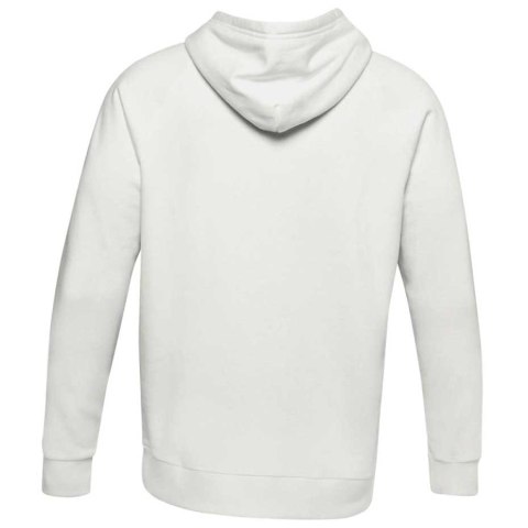 Bluza męska Under Armour Rival Fleece Hoodie biała 1357092 112 Bluza męska Under Armour Rival Fleece Hoodie biała 1357092 112