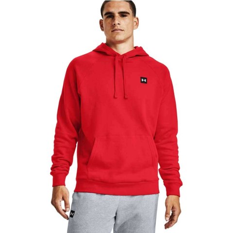 Bluza męska Under Armour Rival Fleece Hoodie czerwona 1357092 600 Bluza męska Under Armour Rival Fleece Hoodie czerwona 1357092 600
