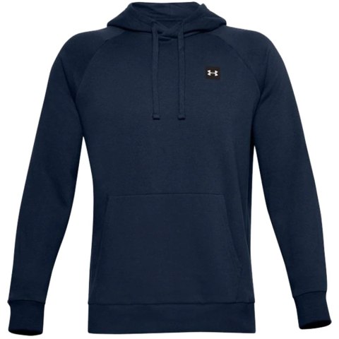 Bluza męska Under Armour Rival Fleece Hoodie granatowa 1357092 408 Bluza męska Under Armour Rival Fleece Hoodie granatowa 1357092 408