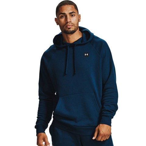 Bluza męska Under Armour Rival Fleece Hoodie granatowa 1357092 408 Bluza męska Under Armour Rival Fleece Hoodie granatowa 1357092 408