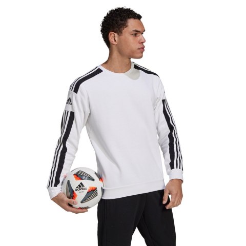 Bluza męska adidas Squadra 21 Sweat Top biała GT6641 Bluza męska adidas Squadra 21 Sweat Top biała GT6641