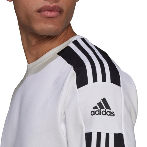 Bluza męska adidas Squadra 21 Sweat Top biała GT6641 Bluza męska adidas Squadra 21 Sweat Top biała GT6641