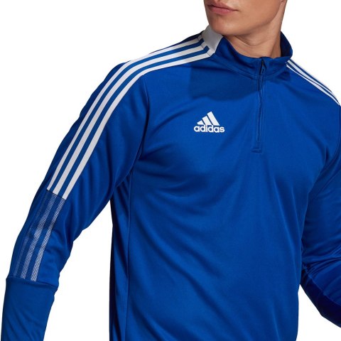 Bluza męska adidas Tiro 21 Training Top niebieska GH7302 Bluza męska adidas Tiro 21 Training Top niebieska GH7302