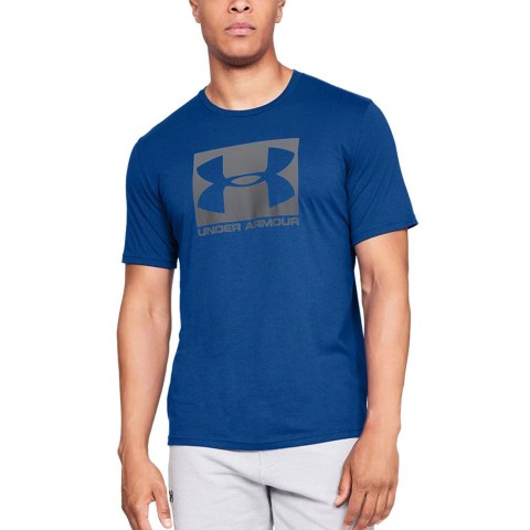 Koszulka męska Under Armour Boxed Sportstyle Ss niebieska 1329581 400 Koszulka męska Under Armour Boxed Sportstyle Ss niebieska 1329581 400