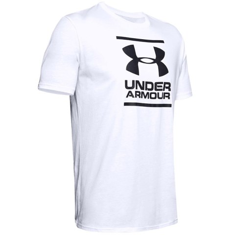 Koszulka męska Under Armour Gl Foundation Ss T biała 1326849 100 Koszulka męska Under Armour Gl Foundation Ss T biała 1326849 100