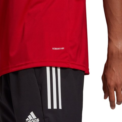 Koszulka męska adidas Squadra 21 Polo czerowna GP6429 Koszulka męska adidas Squadra 21 Polo czerowna GP6429