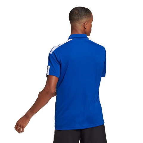 Koszulka męska adidas Squadra 21 Polo niebieska GP6427 Koszulka męska adidas Squadra 21 Polo niebieska GP6427