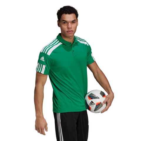 Koszulka męska adidas Squadra 21 Polo zielona GP6430 Koszulka męska adidas Squadra 21 Polo zielona GP6430