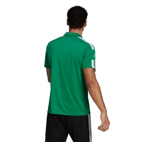 Koszulka męska adidas Squadra 21 Polo zielona GP6430 Koszulka męska adidas Squadra 21 Polo zielona GP6430