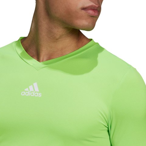 Koszulka męska adidas Team Base Tee jasnozielona GN7505 Koszulka męska adidas Team Base Tee jasnozielona GN7505