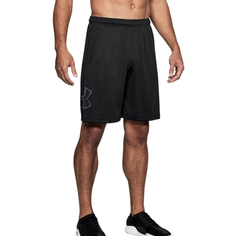 Spodenki męskie Under Armour Tech Graphic Short czarne 1306443 001 Spodenki męskie Under Armour Tech Graphic Short czarne 1306443 001