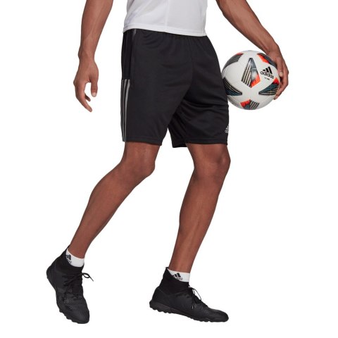Spodenki męskie adidas Tiro Short Reflective Wording GQ1038 Spodenki męskie adidas Tiro Short Reflective Wording GQ1038