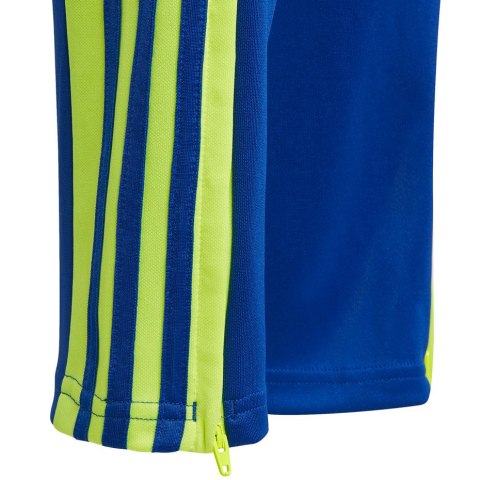 Spodnie dla dzieci adidas Squadra 21 Training Pant Youth niebiesko-zółte GP6449 Spodnie dla dzieci adidas Squadra 21 Training Pant Youth niebiesko-zółte GP6449
