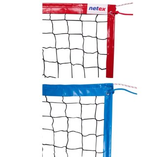 Siatka do siatkówki plażowej Netex 8,5 m x 1 m czarna SI-PLAŻ/PR