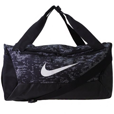 Torba Nike Brasilia S Duff 9.0 czarno-biała BA5958 010 Torba Nike Brasilia S Duff 9.0 czarno-biała BA5958 010