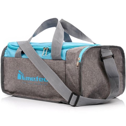 Torba fitness Meteor Nepr 20L szaro-niebieska 74539