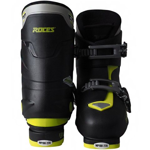 Buty narciarskie Roces Idea Up czarno-limonkowe JUNIOR 450491 18 Buty narciarskie Roces Idea Up czarno-limonkowe JUNIOR 450491 18