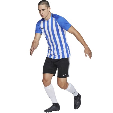 Koszulka męska Nike Striped Division III JSY SS niebiesko-biała 894081 464 Koszulka męska Nike Striped Division III JSY SS niebiesko-biała 894081 464