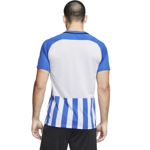 Koszulka męska Nike Striped Division III JSY SS niebiesko-biała 894081 464 Koszulka męska Nike Striped Division III JSY SS niebiesko-biała 894081 464