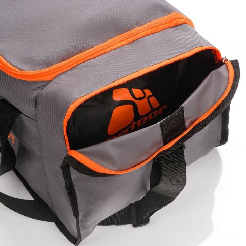 Torba fitness Meteor Widar 40L szaro-pomarańczowa 74545