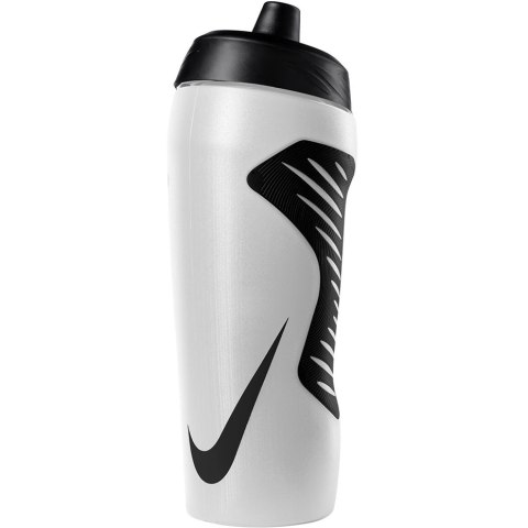 Bidon Nike Hyperfuel Water Bottle 530 ml przezroczysto-czarny N317795818 Bidon Nike Hyperfuel Water Bottle 530 ml przezroczysto-czarny N317795818
