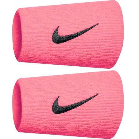 Frotki na nadgarstek Nike Swoosh Wristbands różowe 2 szt. N0001586677OS Frotki na nadgarstek Nike Swoosh Wristbands różowe 2 szt. N0001586677OS