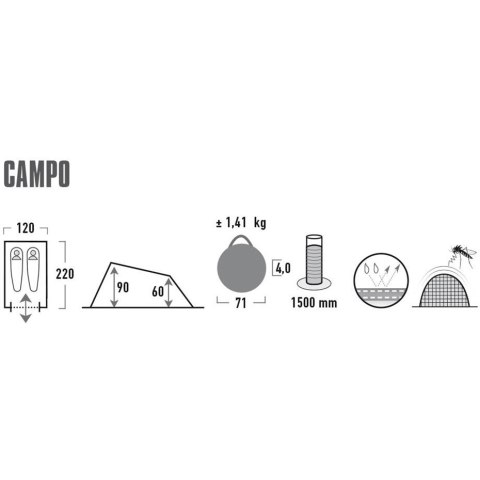 Namiot High Peak Campo 10272