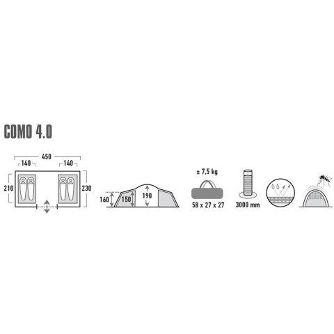 Namiot High Peak Como 4 10234