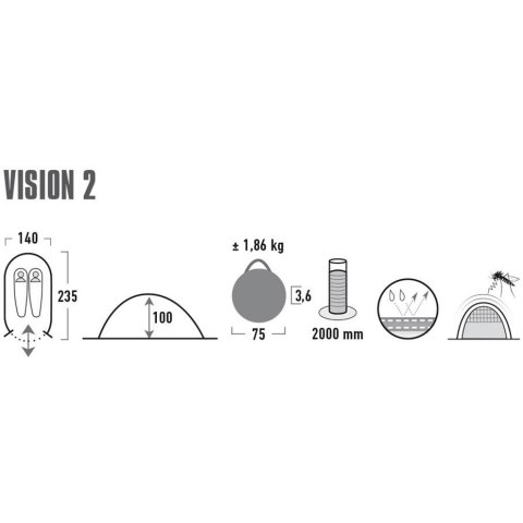 Namiot High Peak Vision 2 10282