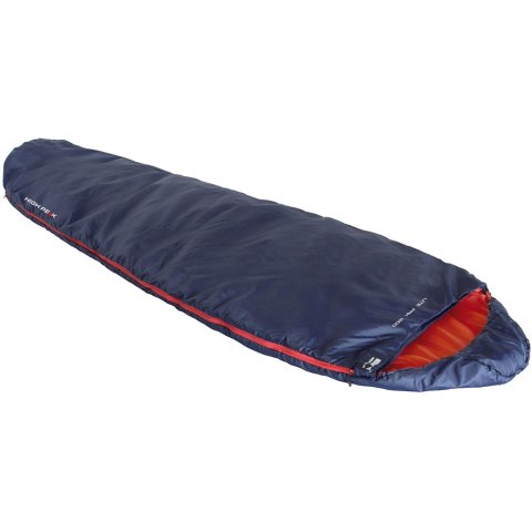 Śpiwór High Peak Easy Lite Pak 1200 225x80x50 granatowo-pomarańczowy lewy 23276 Śpiwór High Peak Easy Lite Pak 1200 225x80x50 granatowo-pomarańczowy lewy 23276