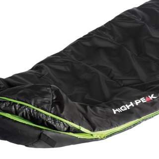 Śpiwór High Peak Black Arrow 220x80x50 ciemnoszaro-zielony 23059