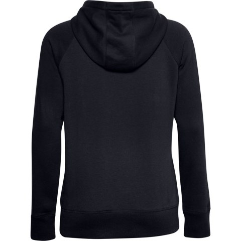 Bluza damska Under Armour Rival Fleece Logo Hoodie głęboka czerń 1356318 001 Bluza damska Under Armour Rival Fleece Logo Hoodie głęboka czerń 1356318 001