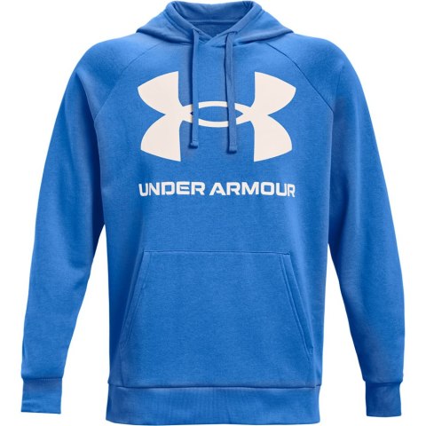 Bluza męska Under Armour Rival Fleece Big Logo HD jasny niebieski 1357093 787 Bluza męska Under Armour Rival Fleece Big Logo HD jasny niebieski 1357093 787
