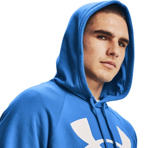Bluza męska Under Armour Rival Fleece Big Logo HD jasny niebieski 1357093 787 Bluza męska Under Armour Rival Fleece Big Logo HD jasny niebieski 1357093 787