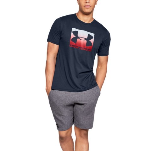 Koszulka męska Under Armour Boxed Sportstyle Ss granatowa 1329581 408 Koszulka męska Under Armour Boxed Sportstyle Ss granatowa 1329581 408