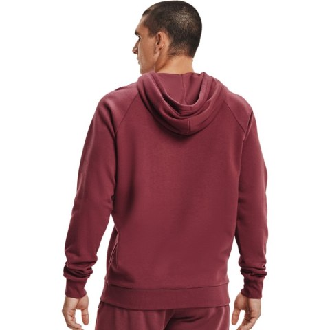 Bluza męska Under Armour Rival Fleece Big Logo HD burgund 1357093 652 Bluza męska Under Armour Rival Fleece Big Logo HD burgund 1357093 652