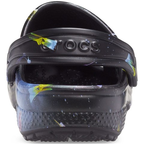 Chodaki dla dzieci Crocs Classic Out Of This World II Clog czarne 206818 001 Chodaki dla dzieci Crocs Classic Out Of This World II Clog czarne 206818 001