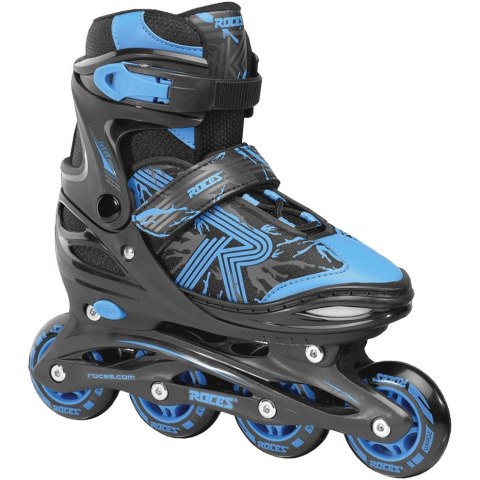 Łyżworolki Roces Jokey 3.0 Boy czarno-niebieskie 400845 01 Łyżworolki Roces Jokey 3.0 Boy czarno-niebieskie 400845 01