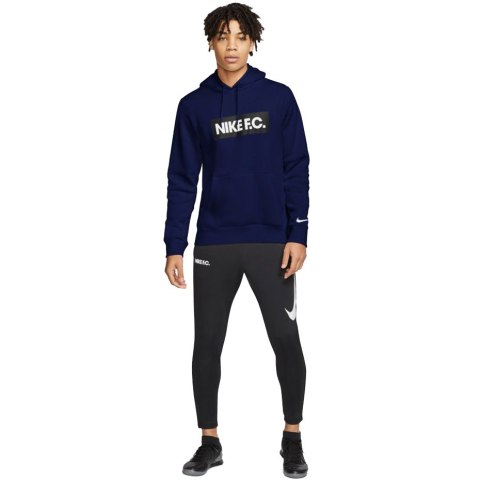 Bluza męska Nike FC Essentials FLC Hoodie PO granatowa CT2011 492 Bluza męska Nike FC Essentials FLC Hoodie PO granatowa CT2011 492