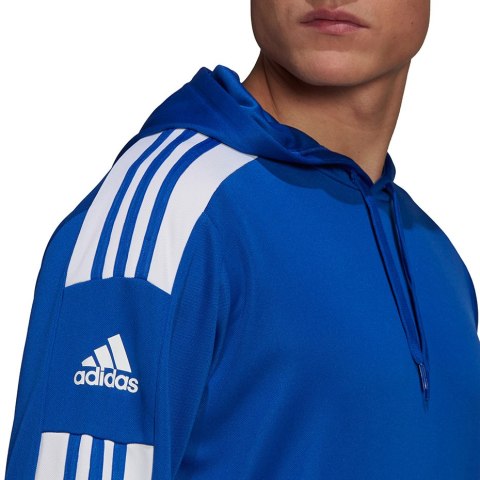 Bluza męska adidas Squadra 21 Hoodie niebieska GP6436 Bluza męska adidas Squadra 21 Hoodie niebieska GP6436