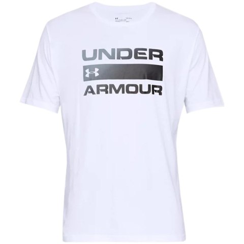 Koszulka męska Under Armour Team Issue Wordmark SS biała 1329582 100 Koszulka męska Under Armour Team Issue Wordmark SS biała 1329582 100