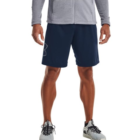 Spodenki męskie Under Armour Tech Graphic Short granatowe 1306443 409 Spodenki męskie Under Armour Tech Graphic Short granatowe 1306443 409