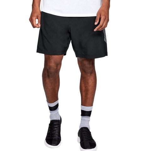 Spodenki męskie Under Armour Woven Graphic Shorts czarne 1309651 003 Spodenki męskie Under Armour Woven Graphic Shorts czarne 1309651 003