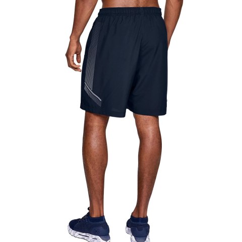Spodenki męskie Under Armour Woven Graphic Shorts granatowe 1309651 409 Spodenki męskie Under Armour Woven Graphic Shorts granatowe 1309651 409